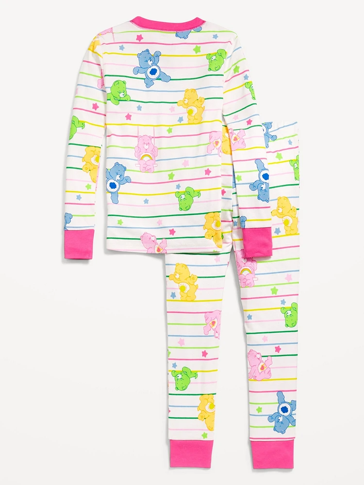 Licensed Graphic Snug-Fit Pajama Set for Girls