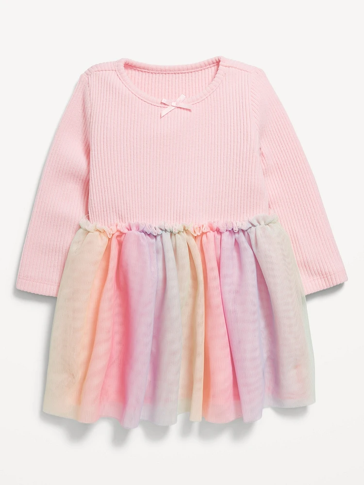 Ribbed Tutu Dress for Baby