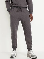 Loose Quilted Fleece Joggers