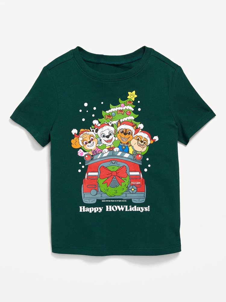 Paw Patrol™ Unisex Holiday Graphic T-Shirt for Toddler