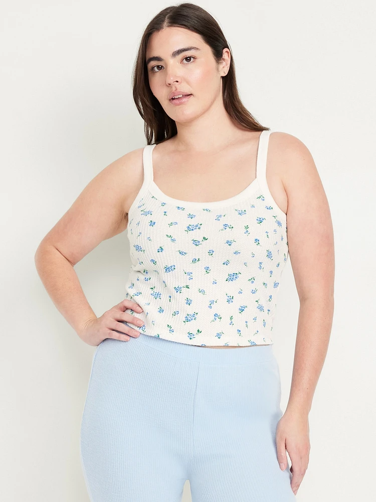 Waffle Lounge Tank Top