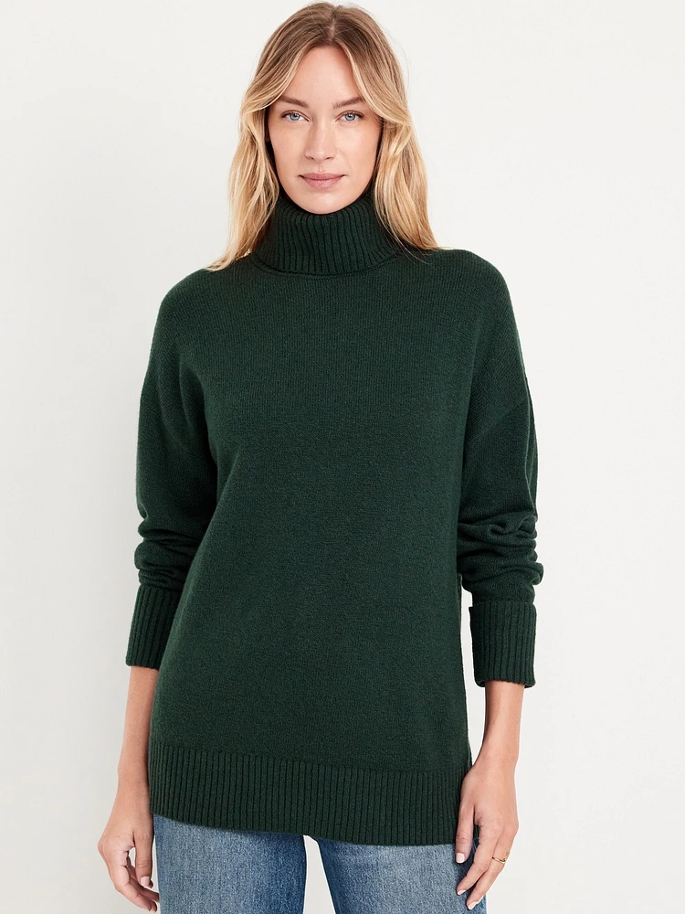 SoSoft Turtleneck Tunic Sweater