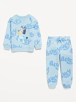 Bluey™ Unisex Graphic Sweatshirt and Sweatpants Set for Toddler