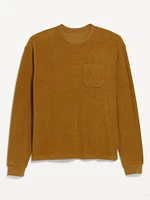 Terry Crew-Neck Sweatshirt