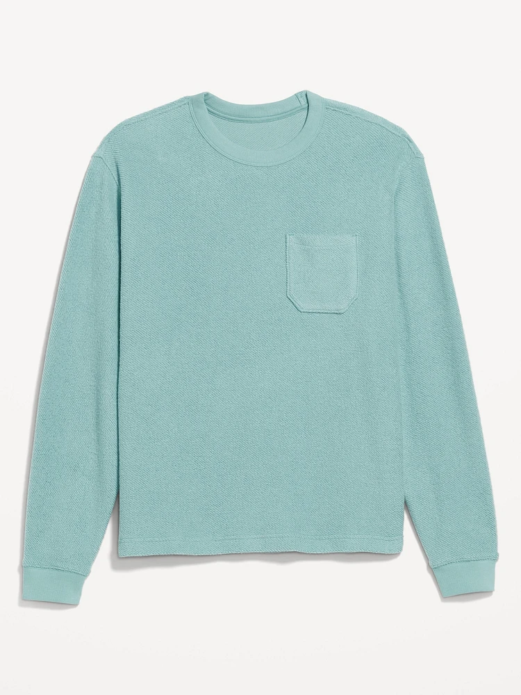 Terry Crew-Neck Sweatshirt