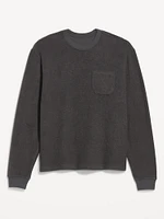 Terry Crew-Neck Sweatshirt