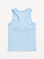 Seamless Fitted Performance Tank Top for Girls