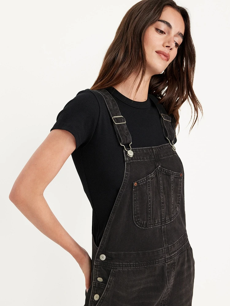 Slouchy Jean Overalls