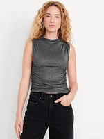 Ruched Shine Top