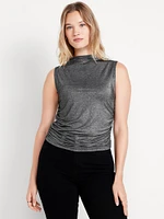 Ruched Shine Top