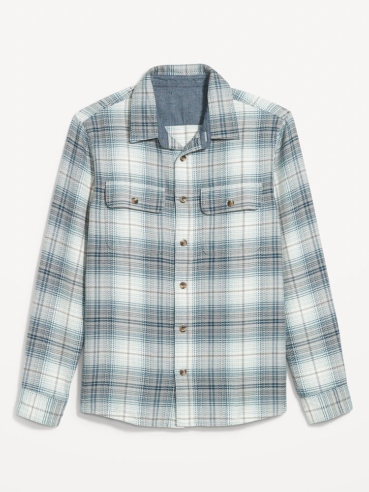 Plaid Pocket Shirt