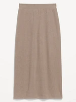 Cozy Maxi Column Skirt