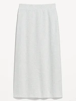 Cozy Maxi Column Skirt