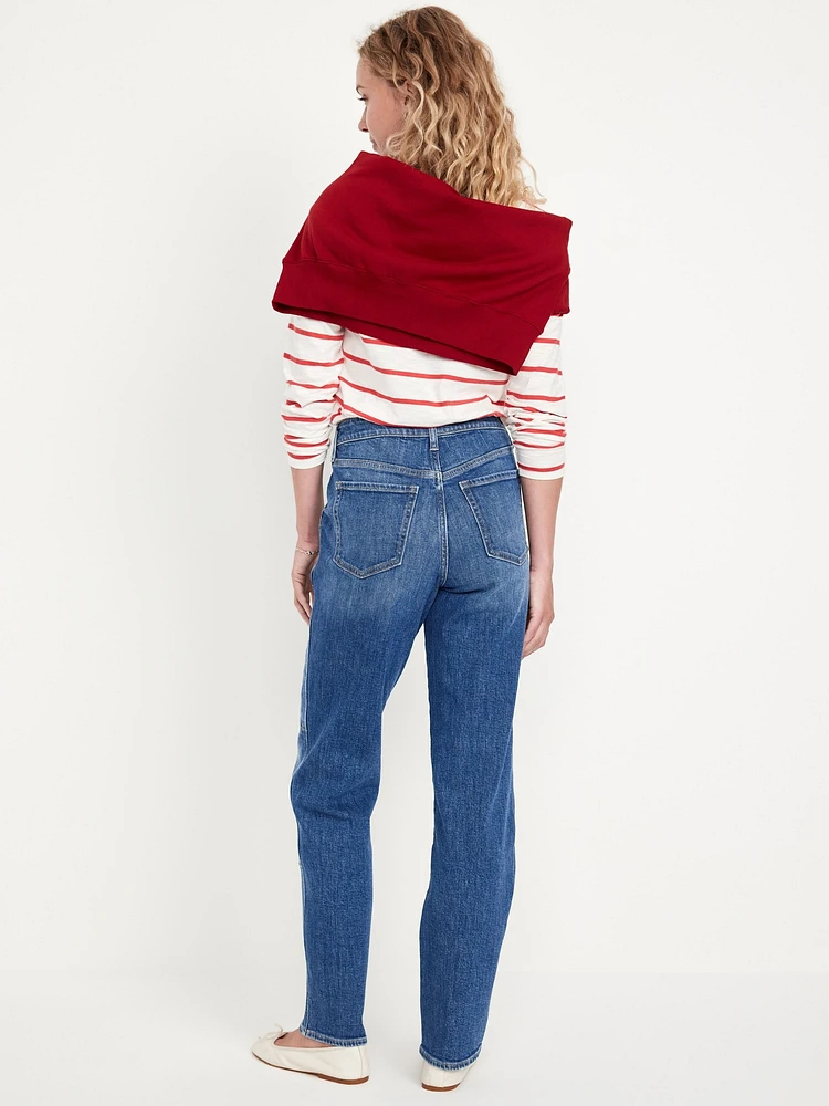 High-Waisted OG Loose Utility Jeans