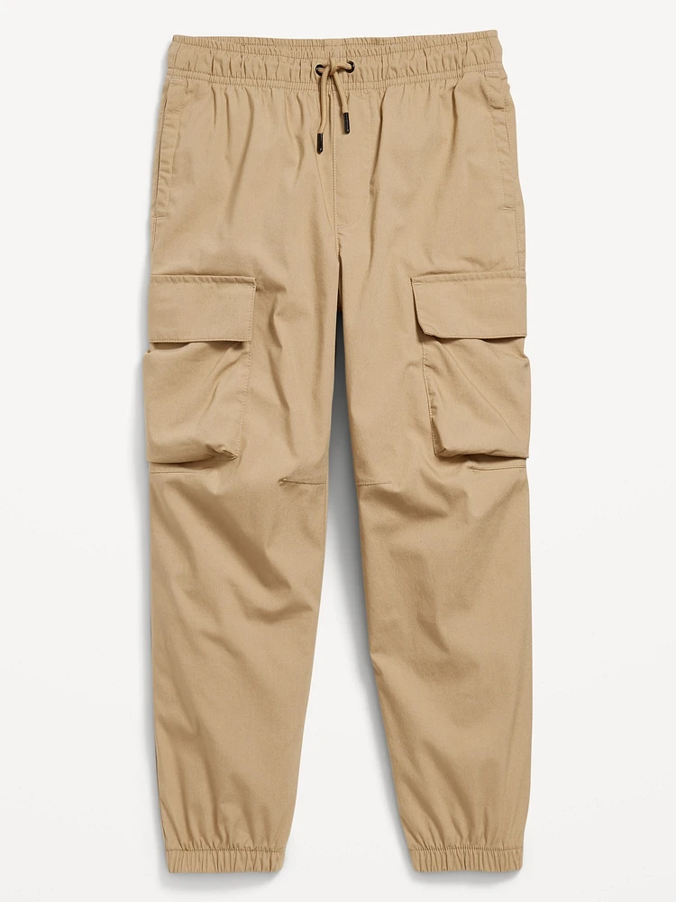 Baggy Cargo Poplin Pants for Boys