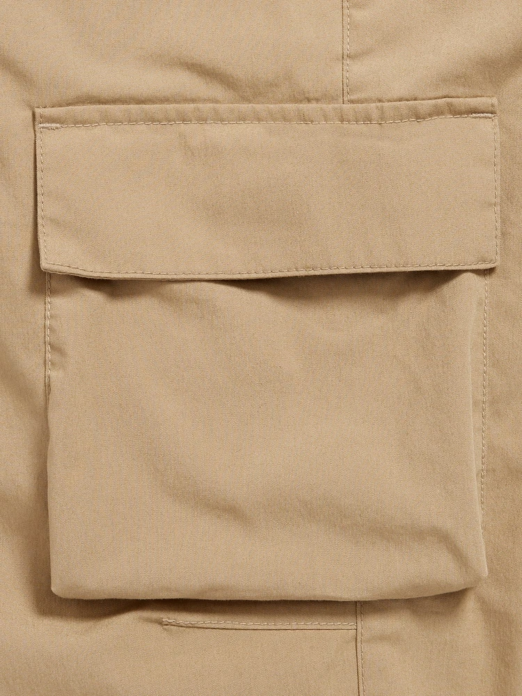 Baggy Cargo Poplin Pants for Boys