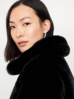 Faux-Fur Zip Jacket