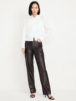 High-Waisted Shine OG Loose Jeans