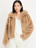 Faux-Fur Zip Jacket