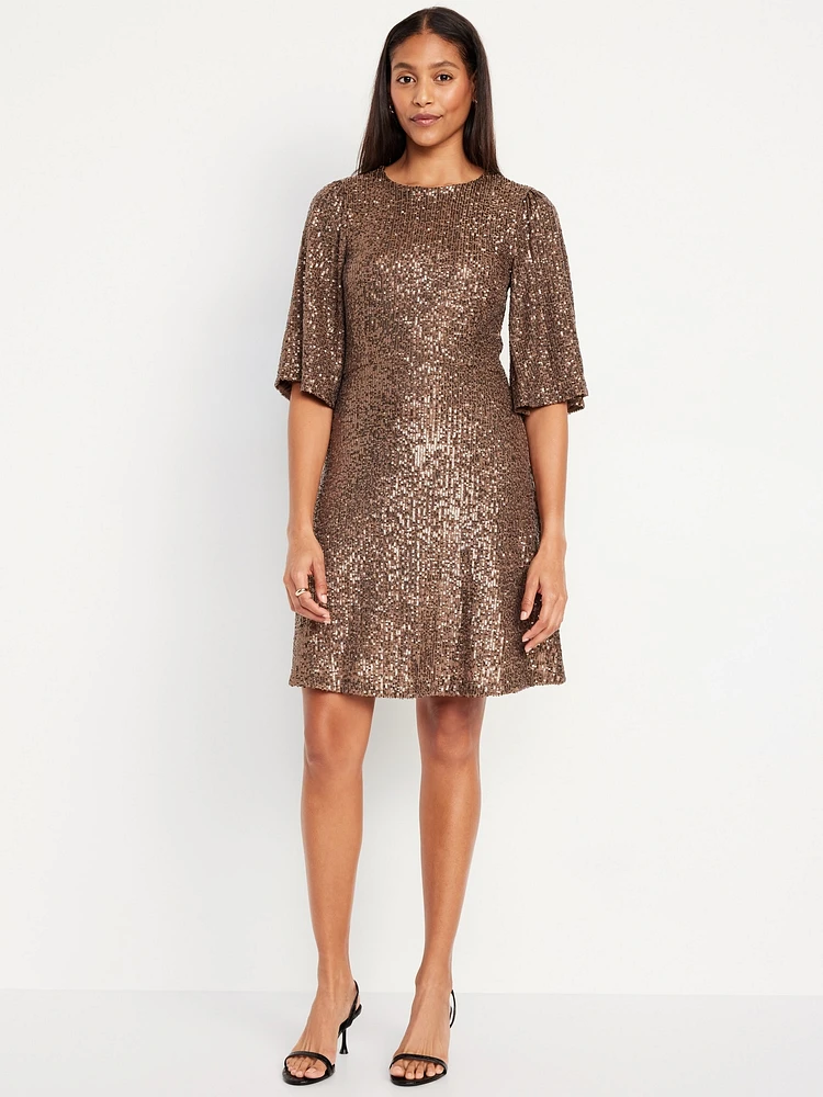 Sequin Mini Dress