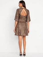 Sequin Mini Dress