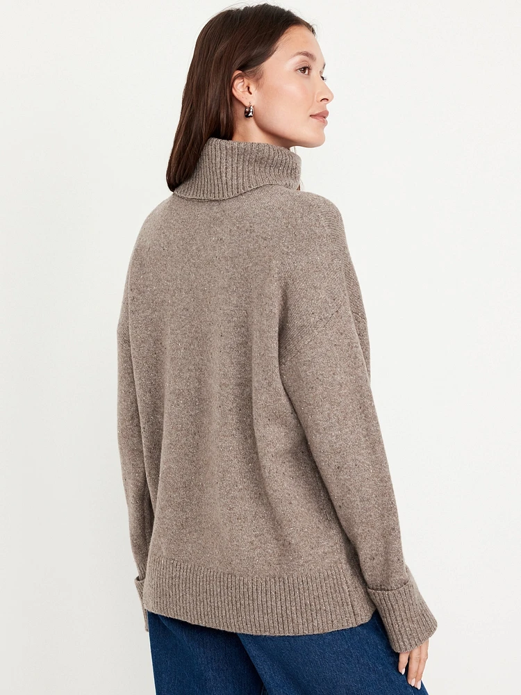 SoSoft Turtleneck Tunic Sweater