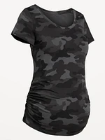 T-shirt à encolure dégagée de Maternité