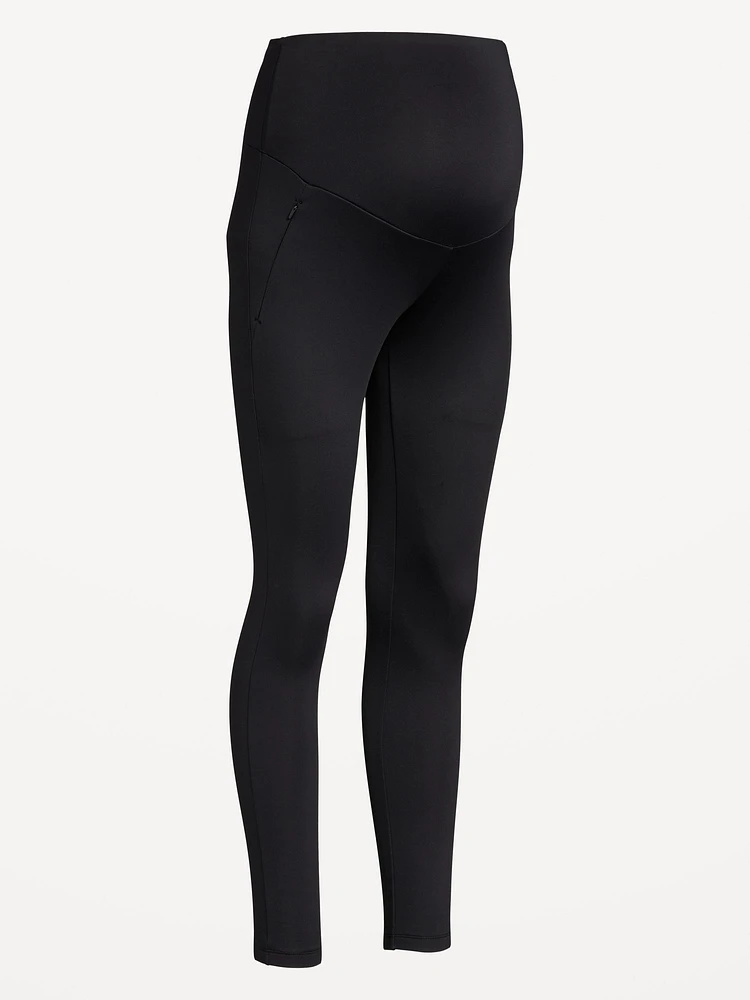 Maternity Full-Panel PowerSoft 7/8 Leggings