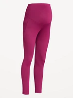 Legging PowerSoft doublé douillet longueur 7/8 à panneau couvrant de maternité