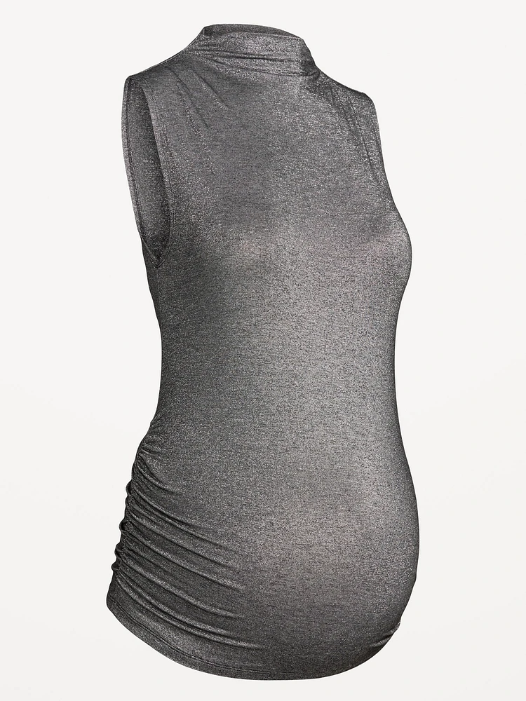 Maternity Mock Neck Tank Top