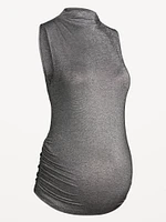 Maternity Mock Neck Tank Top