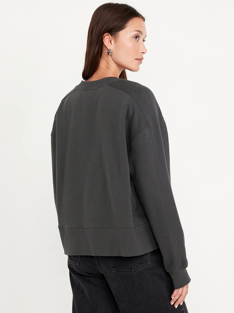 SoComfy Seamed Sweatshirt