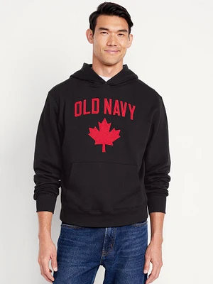 Oversized Canada Logo Pullover Hoodie