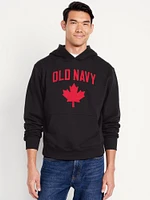 Oversized Canada Logo Pullover Hoodie