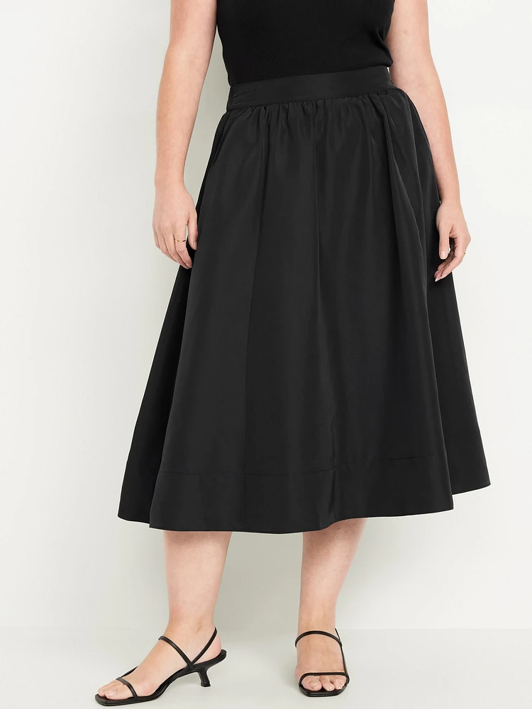 Midi Swing Skirt