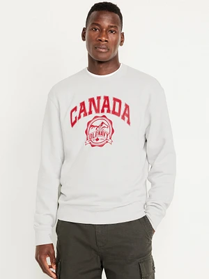 Oversized Canada Logo Sweatshirt