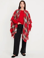 Flannel Poncho