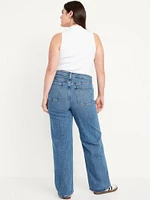 Extra High-Waisted Wide-Leg Jeans