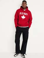 Oversized Canada Logo Pullover Hoodie