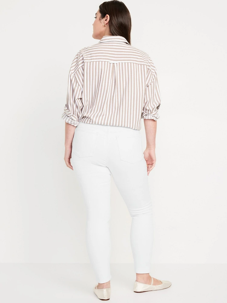 High-Waisted Rockstar Super-Skinny Jeans