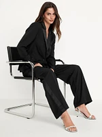 Extra High-Waisted Tuxedo Wide-Leg Pants