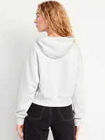 Oversized Canada Logo-Graphic Hoodie