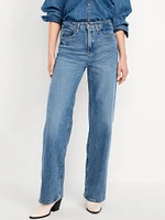 Extra High-Waisted Wide-Leg Jeans