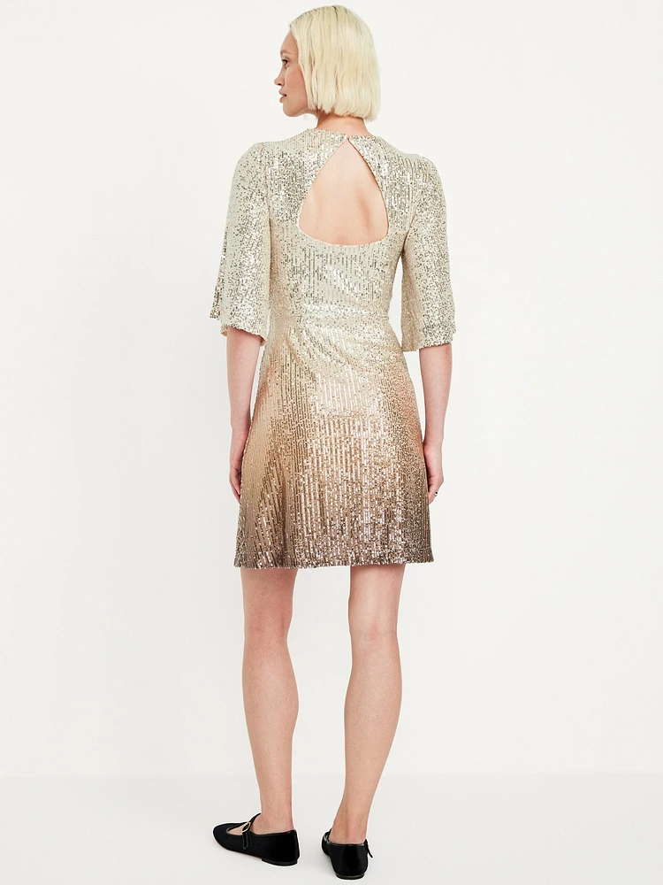 Sequin Mini Dress