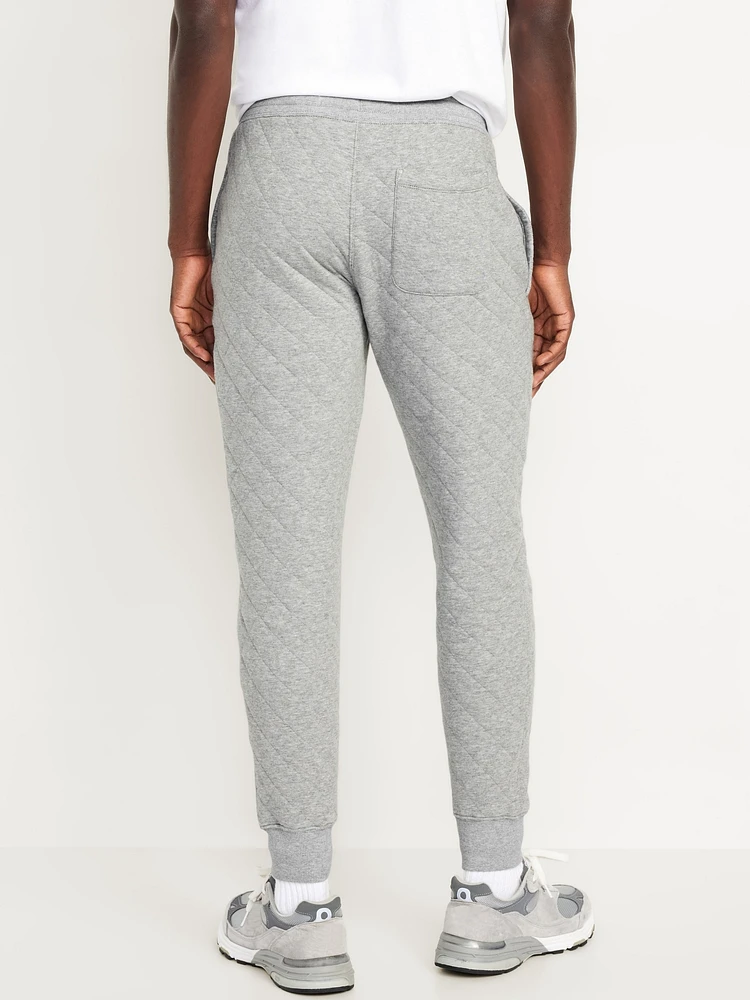 Loose Quilted Fleece Joggers