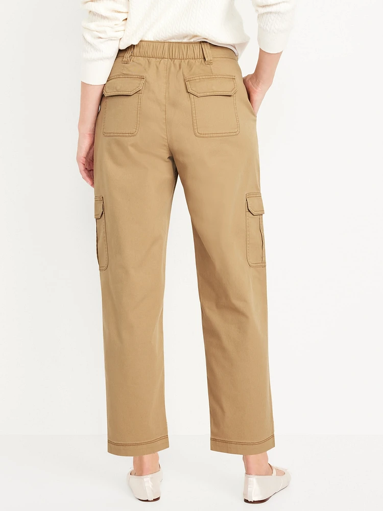 High-Waisted OGC Chino Cargo Pants