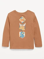 Long-Sleeve Graphic T-Shirt for Toddler Boys
