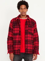 Cozy-Lined Sherpa Shacket