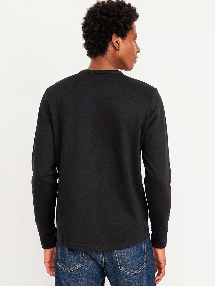 Long-Sleeve French Rib T-Shirt