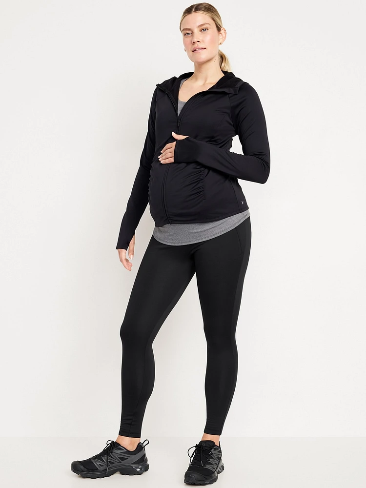 Maternity Full-Panel PowerSoft 7/8 Leggings